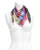 Christian Lacroix Samba 70X70 Scarf - Lyst