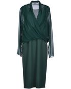 Alberta Ferretti Kneelength Dress - Lyst