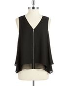 T Tahari Zayden Blouse - Lyst