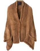 Liska Mink Fur Jacket - Lyst