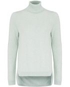 French Connection Plain Grey Bambino Roll Neck - Lyst