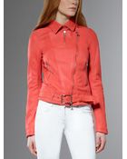 Patrizia Pepe Leather Jacket - Lyst
