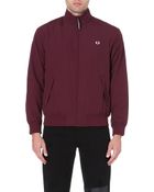 Fred Perry Lightweight Sailing Jacket Mahogony - Lyst