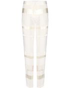 3.1 Phillip Lim Grunge Panelled Silk Crepe Trousers - Lyst