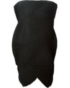 Issey Miyake Structured Pleat Dress - Lyst