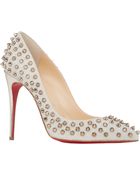 Christian Louboutin Follies Spikes Pumps - Lyst