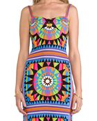 Mara Hoffman Modal Strip Back Column Dress in Blue - Lyst