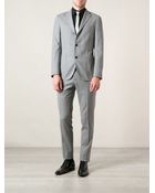 Boglioli Herringbone Suit - Lyst