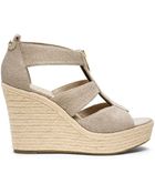 Michael Kors Berkley Hemp Wedge - Lyst