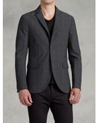 John Varvatos Convertible Notch Lapel Cutaway Jacket - Lyst