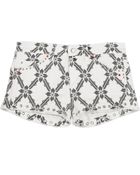 Isabel Marant Gabisse Embellished Printed Denim Shorts - Lyst