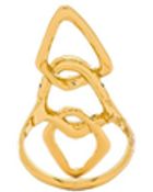 Alexis Bittar Encrusted Link Ring - Lyst