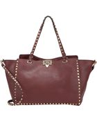 Valentino Medium Rockstud Trapeze Bag - Lyst
