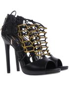Roberto Cavalli Sandals - Lyst