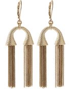 Sam Edelman Double-Tassel Drop Earrings - Lyst
