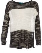 Alice + Olivia Julie Colorblock Sweater - Lyst