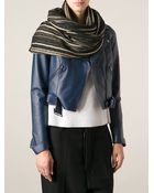 M Missoni Striped Scarf - Lyst