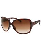 MICHAEL Michael Kors Women'S Square Havana Sunglasses - Lyst