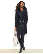 London Fog Belted Trench Coat - Lyst