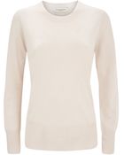 Burberry London Scoop Neck Wool Sweater - Lyst