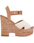 Dolce Vita Dv By Jersey Platform Wedge Sandals - Lyst