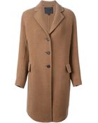 Marc Jacobs Oversized Small Lapels Coat - Lyst