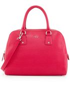 Furla Elena Leather Satchel Bag - Lyst