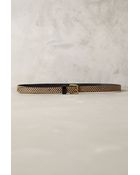 Anthropologie Fielded Skinny Belt - Lyst