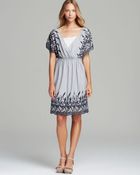 Two By Vince Camuto Embroidered Stripe Dress - Lyst