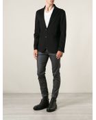 John Varvatos Fitted Jacket - Lyst