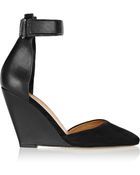 Isabel Marant Patty Suede Wedge Pumps - Lyst
