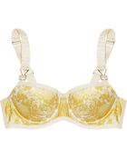 Stella McCartney Camille Cooling Silk-Blend Balconette Bra - Lyst