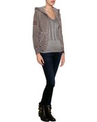 True Religion Cotton-Jersey T-Shirt With Embellished Flag In Castle Rock - Lyst