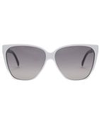 Gucci Havana And Grey 62Mm Oversized Sunglasses - Lyst