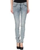 Cheap Monday Denim Trousers - Lyst