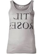 Ann Demeulemeester Blanche Tank Top - Lyst