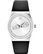Kenzo Unisex Stainless Steel and Leather Tiger Watch - Lyst