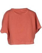 M. Grifoni Denim Sweatshirt - Lyst