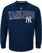 Majestic Mens New York Yankees Crew Sweatshirt - Lyst