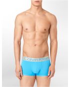 Calvin Klein Steel Micro Low-Rise Trunk - Lyst