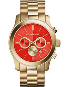 Michael Kors Ladies' Runway Chronograph Watch - Lyst