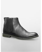 Calvin Klein Jeans Marden Leather Boot - Lyst