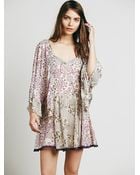 Free People Womens Crystal Prism Dress - Lyst