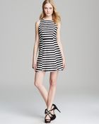 Mink Pink Dress Monochrome Pop Stripe - Lyst