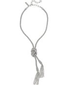 Oscar de la Renta Beaded Tassel Necklace - Lyst