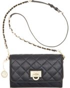 DKNY Gansevoort Quilted Small Flap Crossbody - Lyst