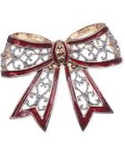 Jones New York Gold-Tone Bow Pin - Lyst