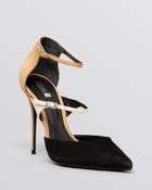 Schutz Pointed Toe Ankle Strap Pumps - Quirada High Heel - Lyst