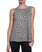 Current/Elliott Printed Muscle Tank - Lyst