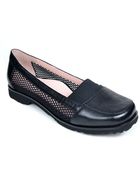 Taryn Rose Jac Metallic Leather Loafers - Lyst
